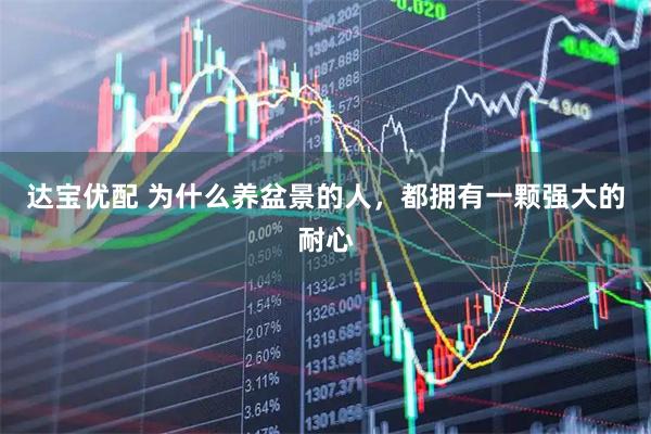 达宝优配 为什么养盆景的人，都拥有一颗强大的耐心